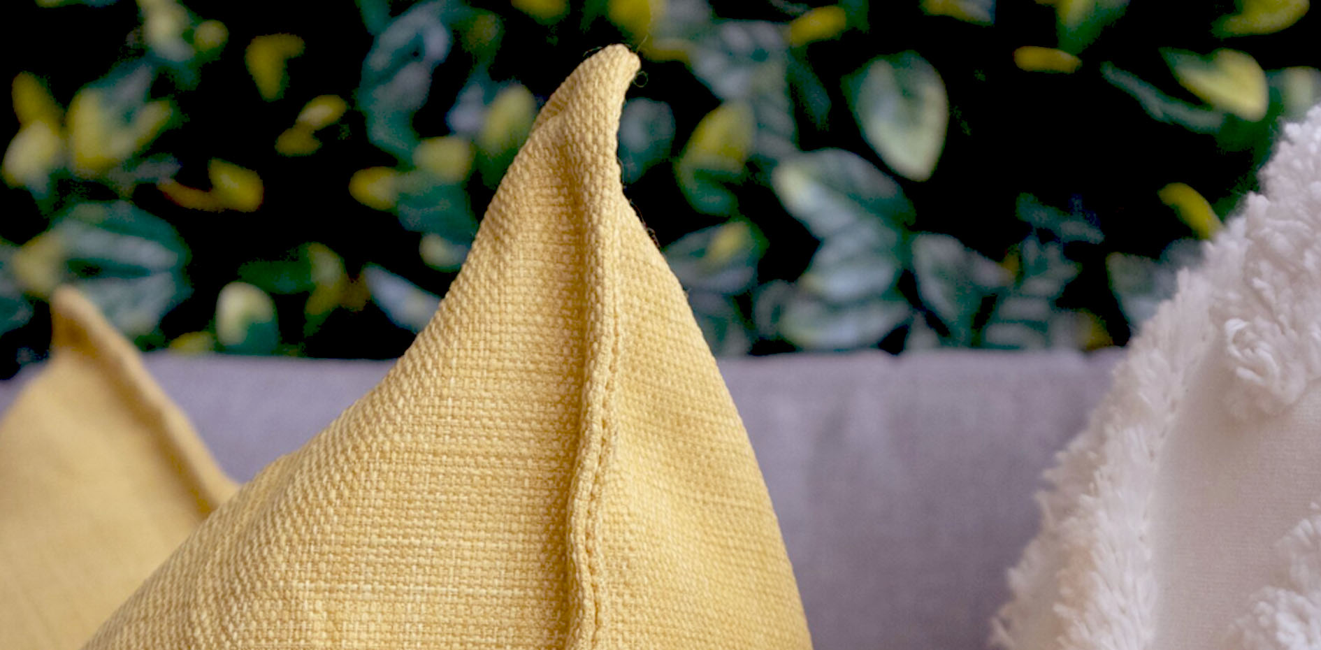 Bespoke residential interior design by edge.ids featuring custom designed scatter cushions and luxury textile styling in Johannesburg.